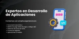 Desarrolla tu app soñada con nosotros!